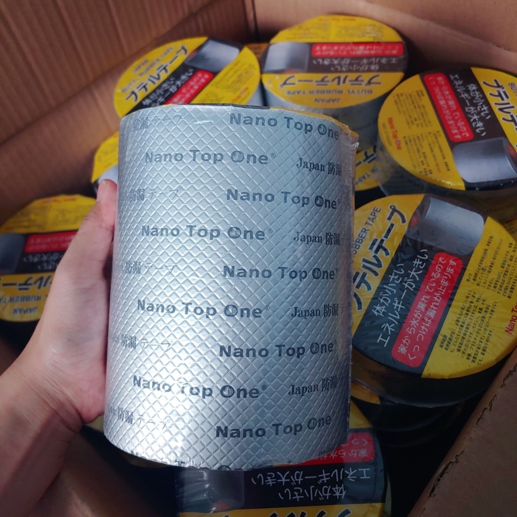 Băng keo chống thấm Nhật Bản Nano Top One – Giải pháp chống dột mái tôn hiệu quả