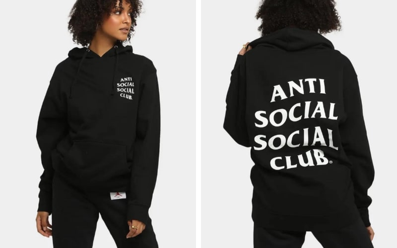 Lookbook FW 2020. Áo hoodie anti social club